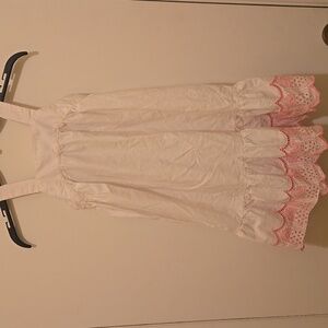 Old Navy Girls Cool White Summer Dress.